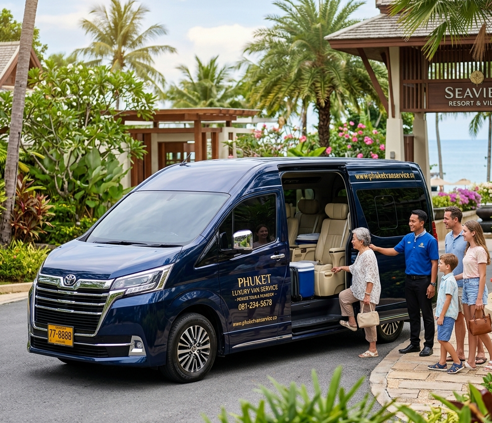 private van service in Phuket